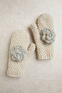 Chantilly Ecru Mittens