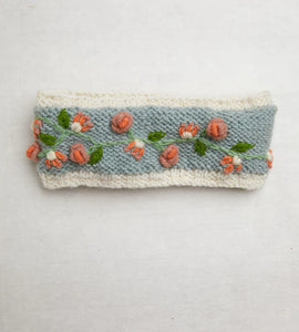 Flora Sage Knit Headband