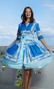 Mrs. Maisal Sailboat Dress