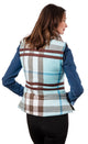 Rosey Vest Plaid Flannel