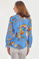 Cape Cod Tunic French Blue Dragons