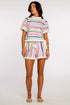 Tess Tee - Sherbet Stripe