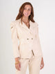 Bradshaw Vegan Leather Blazer