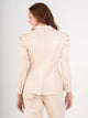 Bradshaw Vegan Leather Blazer