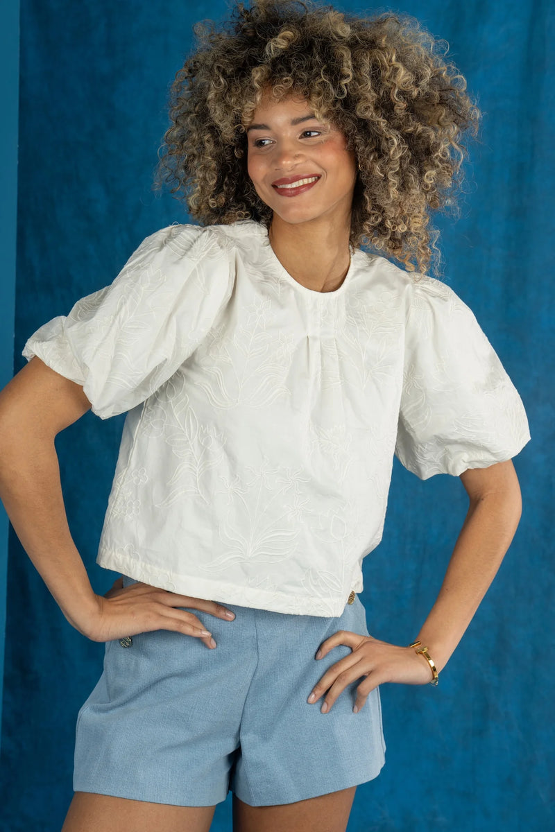 Jane Top - Sandshell – Windswept Clothiers