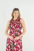 Olivia Top - Bougainvillea