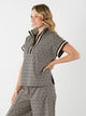 Poppy Pullover Black Tonal