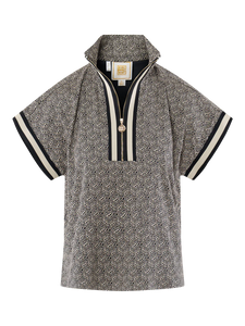 Poppy Pullover Black Tonal