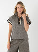Poppy Pullover Black Tonal