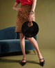 Blaine Skirt Cheetah Faux Fur Brown/Multi