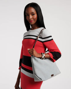 Brynn Hobo Bag - Light Blue