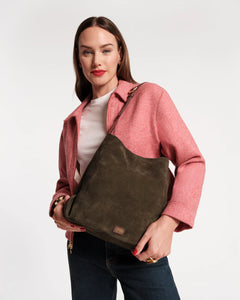 Brynn Hobo Bag - Olive