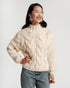 Hand Knit Cable Pullover