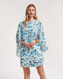 Mini Cape Dress Pocket Full of Posies
