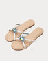 Crab Sandal in Light Blue