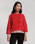 Diamond Cardigan - Red