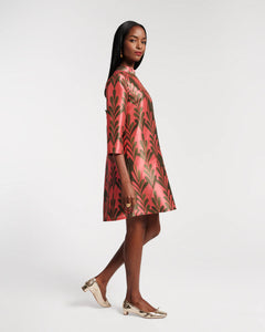 Diplomat Mini Dress - Watermelon