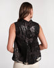 Diplomat Top Sequin Floral Tulle Mesh