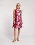 Jean Keyhole Shift Dress - Kaleidoscope
