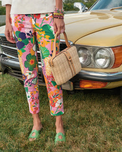 Lucy Pant Cotton Stretch Botanical Bash