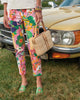 Lucy Pant Cotton Stretch Botanical Bash