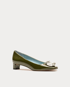 Mary Mod Heel - Olive