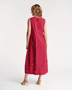 Mirabelle Maxi Dress in Cotton Poplin