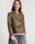 Moto Jacket - Olive
