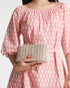 Pepper Clutch - White