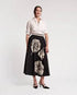 Phoebe Midi Skirt - Navy