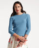 Rachel Knit Top Blue