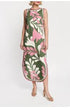 Selena Maxi Dress Modern Palm