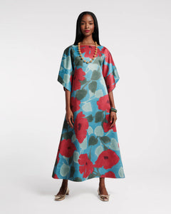 Spinnaker Maxi Dress Poppy Meadow