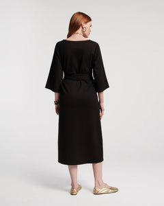 Whitney Wrap Dress - Black