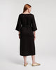 Whitney Wrap Dress - Black