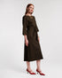 Whitney Wrap Dress - Olive