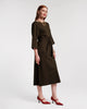 Whitney Wrap Dress - Olive
