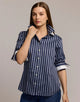 Margot Long Sleeve Stripe Shirt