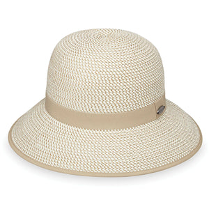 Wallaroo Darby Hat - Ivory/Taupe