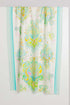 Paisley Print Scarf - Aqua Multi