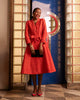 Lucille Wrap Dress - Red
