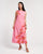 Origami Dress with Organza Flowers