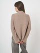 Fine Knit Cashmere Blend Sweater - Cocoa