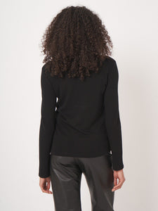 Slim Fit Wool Blend Shirt