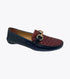 Perlata Black and Luggage Combo Loafer