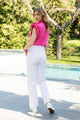 Eyelet Sleeve Top