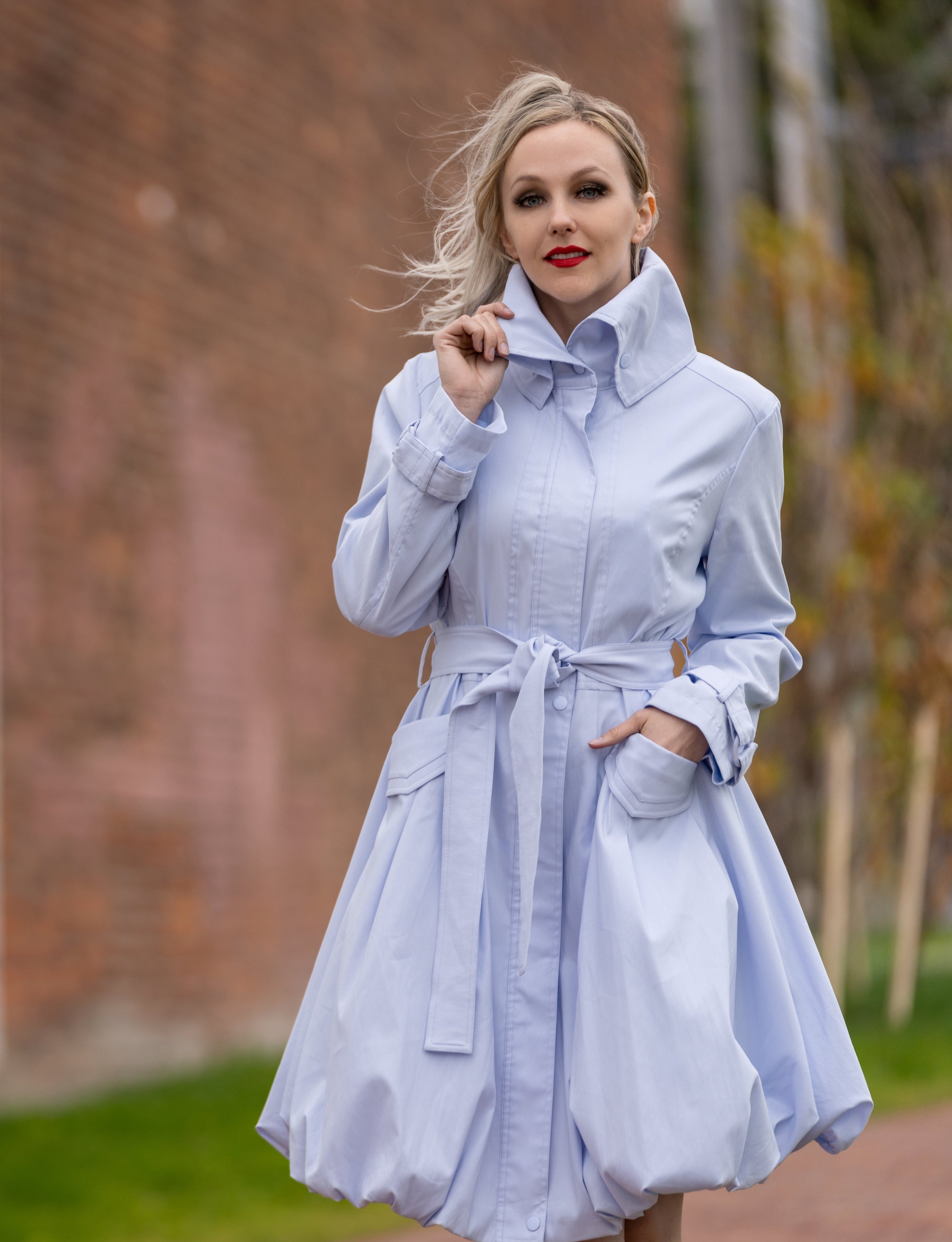 Classic Bubble Coat Dress Large / Lilac Classic Bubble Coat Dress Large / Lilac
